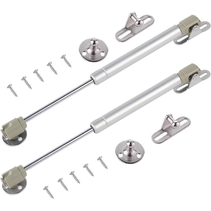 foto del prodotto aiperq cerniera per mobili 2 pezzi molle a gas per mobili 40n 270mm molle a gas in acciaio inossidabile molle a gas per porte da cucina con viti
