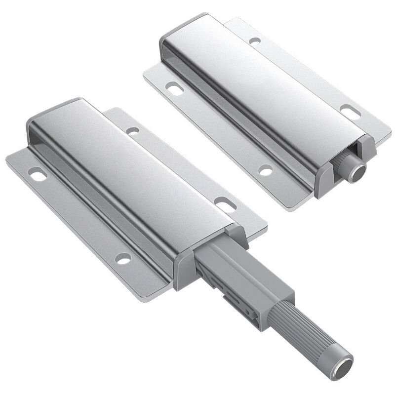 foto del prodotto aiperq chiusura magnetica a pressione per porta dell armadio, 2 pezzi, chiusura magnetica in alluminio, ammortizzatore a pressione per sistema di