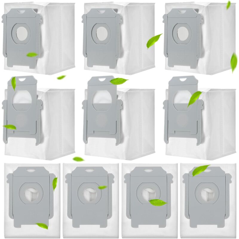 foto del prodotto aiperq confezione da 10 sacchetti per aspirapolvere irobot roomba i7 i7 i7 plus s9 s9 i3 i3 i4 i4 i6 i6 i8 i8 j7 j7 e5 e6 e7 sacchetti di