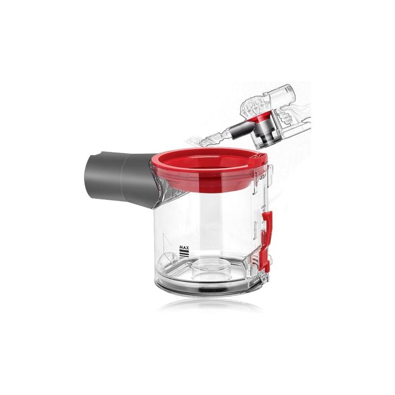 foto del prodotto aiperq contenitore per la polvere aiper per aspirapolvere senza fili dyson v8 v7