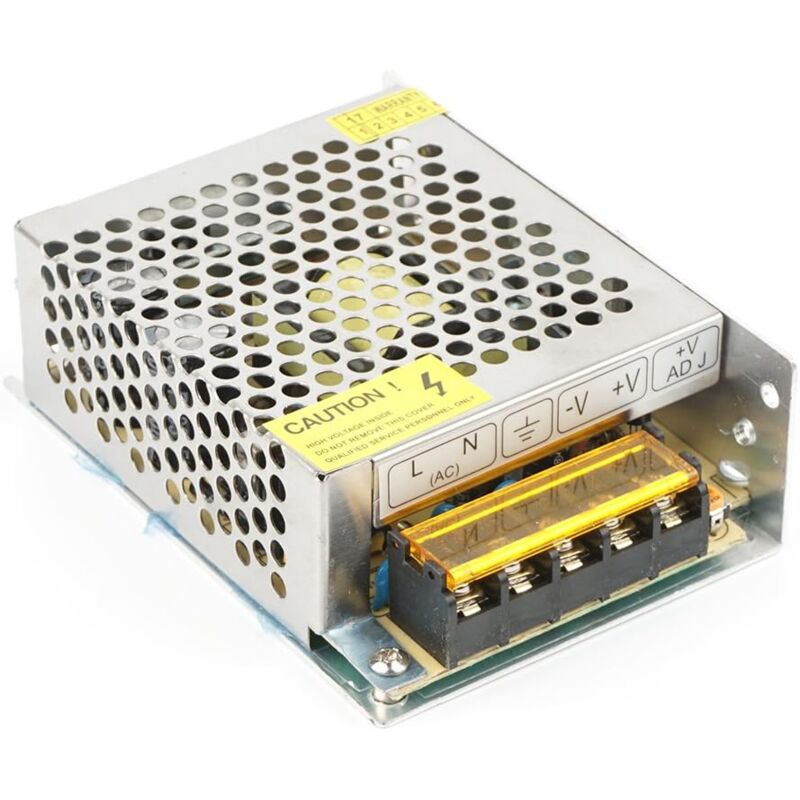 foto del prodotto aiperq convertitore di alimentazione switching 12v 5a, ac110v 220v a trasformatore da 60 w per cctv, radio, progetto informatico, striscia led