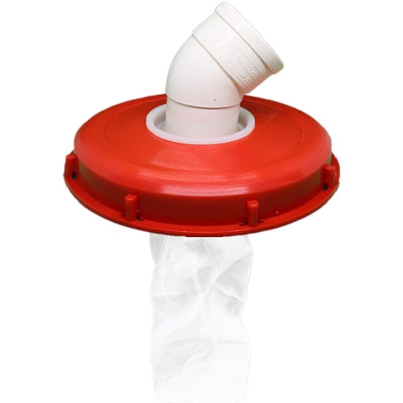 foto del prodotto aiperq copertura filtro acqua piovana filtro ibc in nylon lavabile, copertura filtro coperchio ibc 163mm 245mm copertura filtro per serbatoio acqua