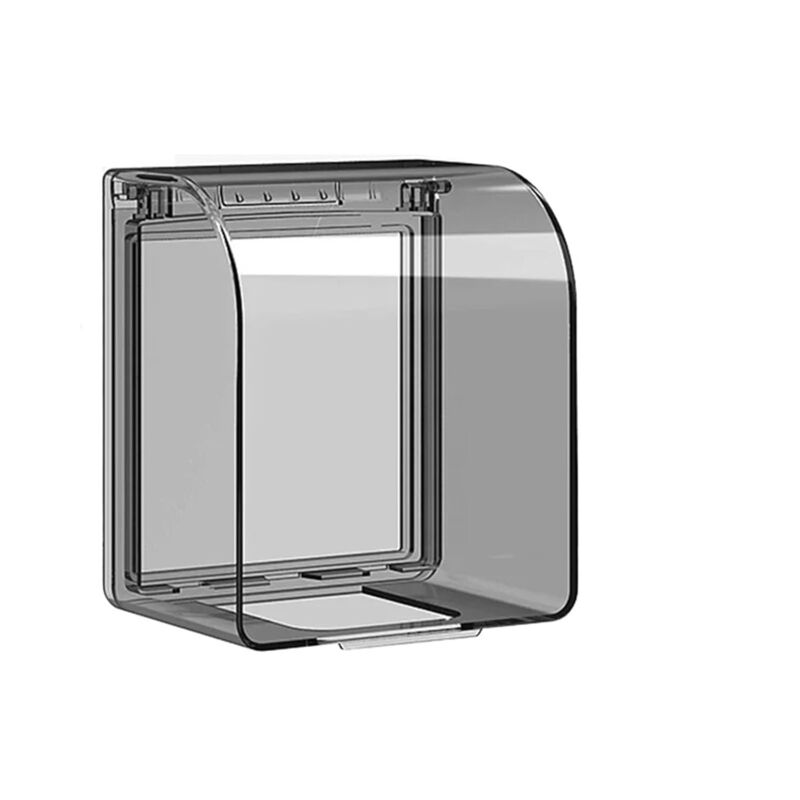 foto del prodotto aiperq copertura impermeabile per presa, interruttore a parete, accessorio da cucina, trasparente, tipo 86, copertura impermeabile universale per