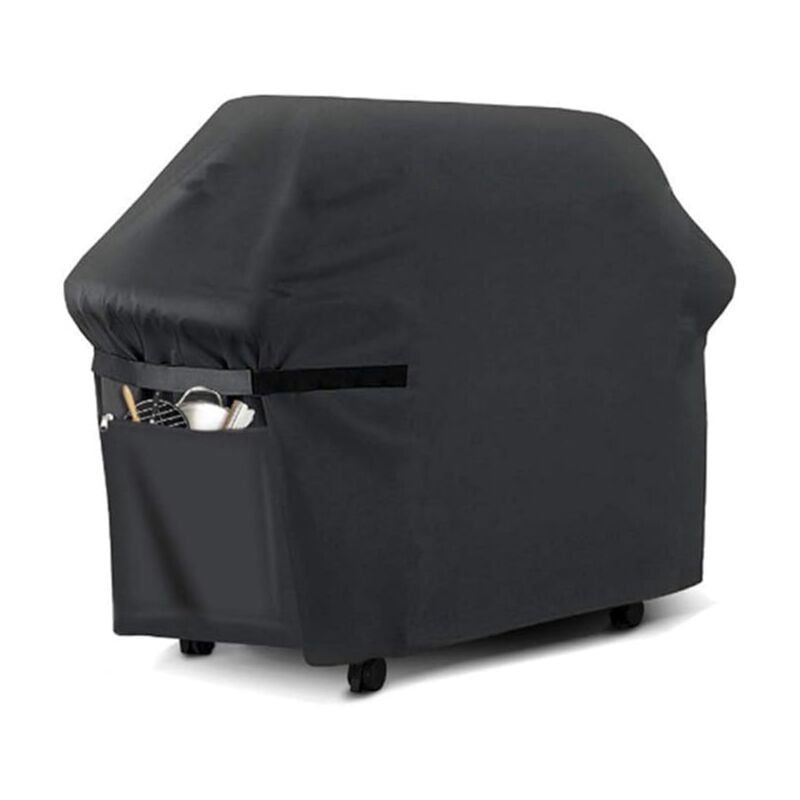 foto del prodotto aiperq copertura per barbecue copertura per barbecue a gas, resistente copertura per barbecue in oxford 210d, adatta a weber, brinkmann, char