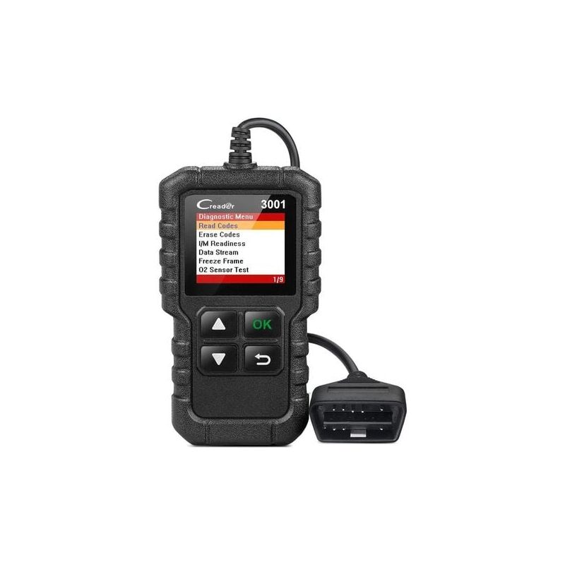 foto del prodotto aiperq diagnostic launch cr3001 scanner diagnostico per auto strumento diagnostico obd2 per auto a benzina e diesel, lettura e cancellazione dei