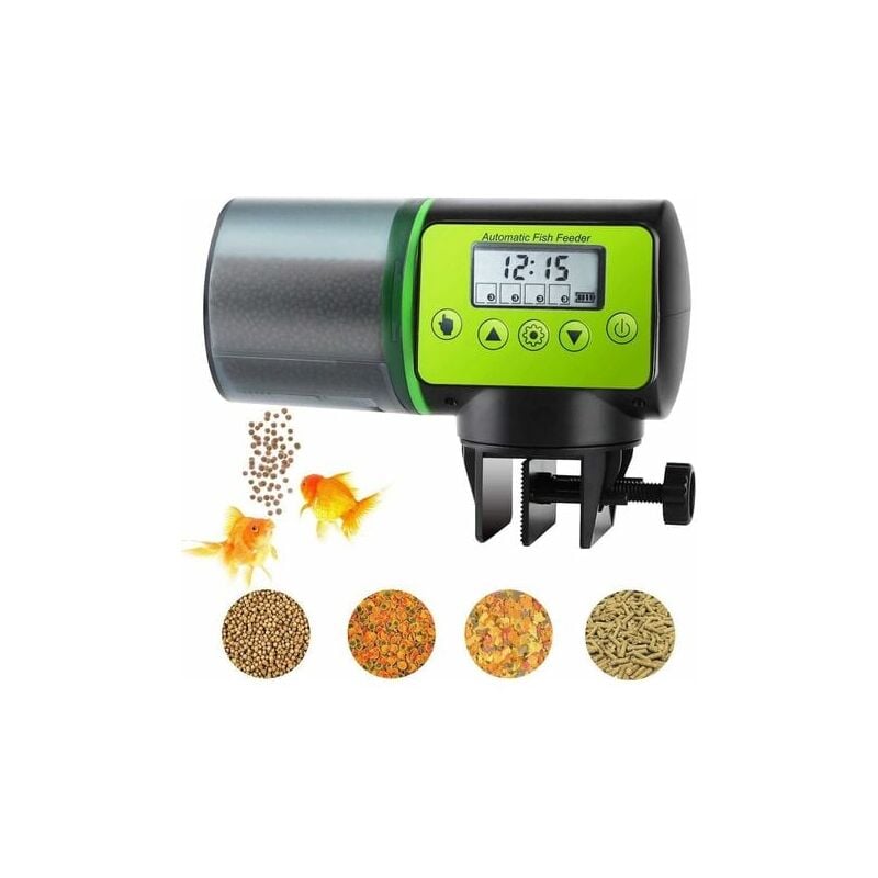 foto del prodotto aiperq distributore automatico di cibo per acquari resistente all umidit fei yu