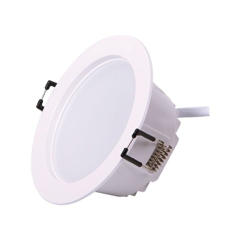 foto del prodotto aiperq faretto da incasso a led da 7 w, luce da soffitto a led impermeabile ip44, faretto da soffitto downlight, luce da soffitto rotonda non