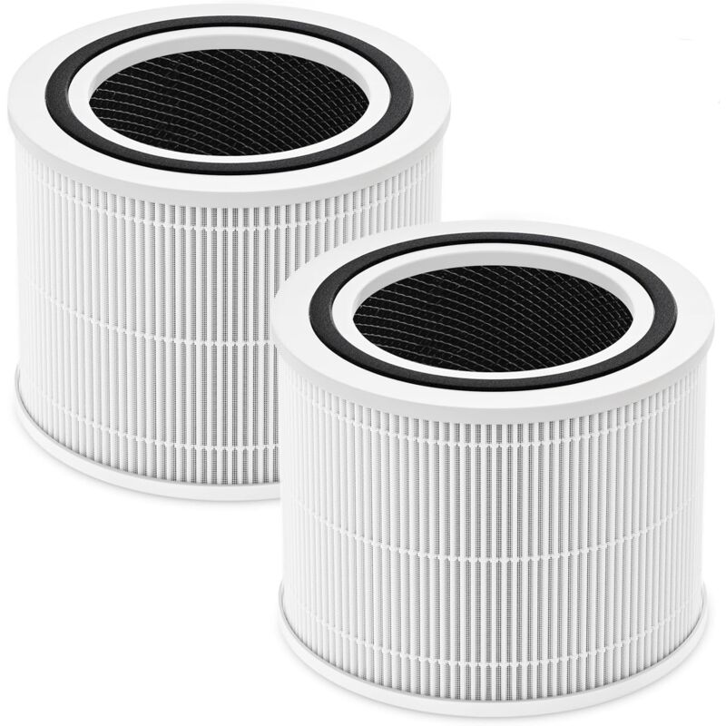 foto del prodotto aiperq filtro di ricambio core 300 per vortexair levoit core 300 core300 p core 300s core 300s p, purificatore d aria core 300 rf, griglia h13 3 in