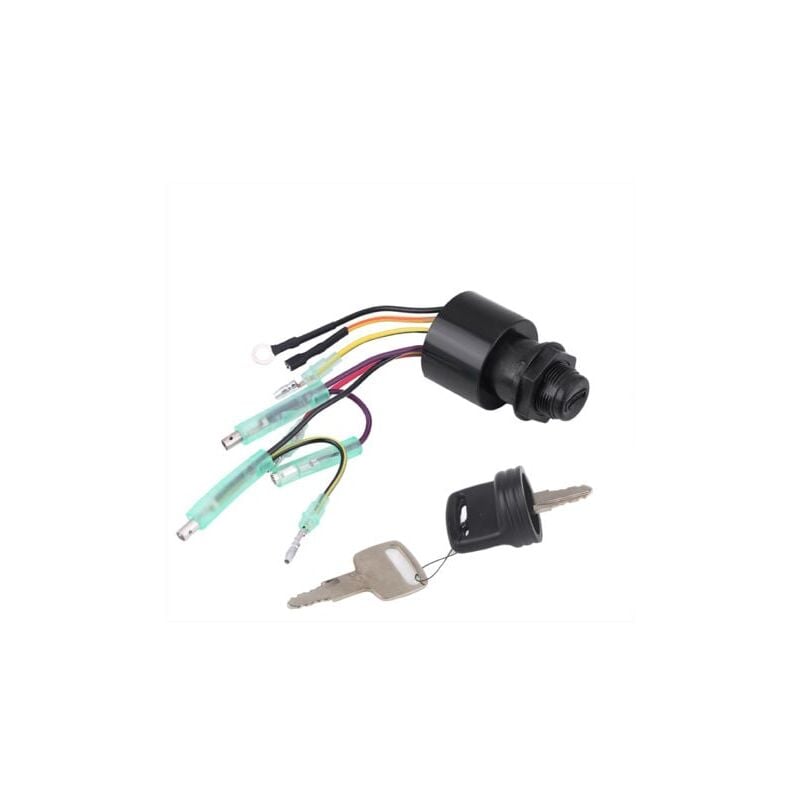 foto del prodotto aiperq gruppo interruttore a chiave per motore fuoribordo mercury compatibile con la scatola del telecomando 87 17009a5 oem 17009a5