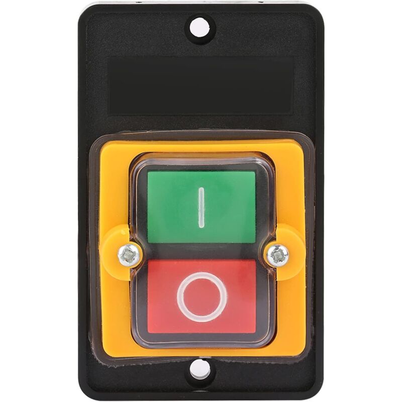 foto del prodotto aiperq interruttore a pulsante ac220v 380v 10a pulsante impermeabile on off utilizzato per apparecchiature meccaniche e macchinari tessili