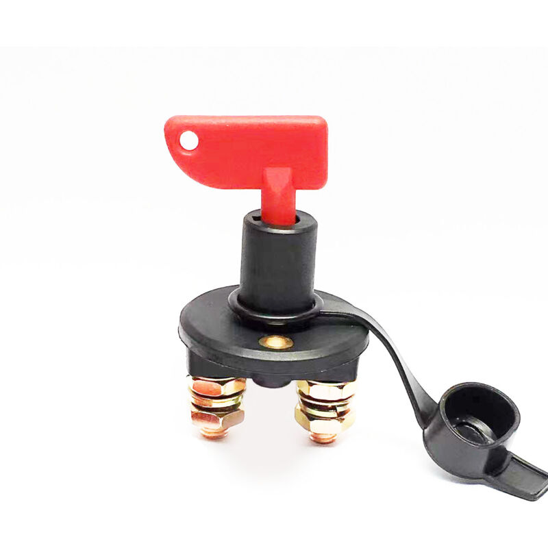 foto del prodotto aiperq interruttore di scollegamento della batteria per auto, 12 24 v, interruttore di isolamento massimo 500 a, interruttore di emergenza per