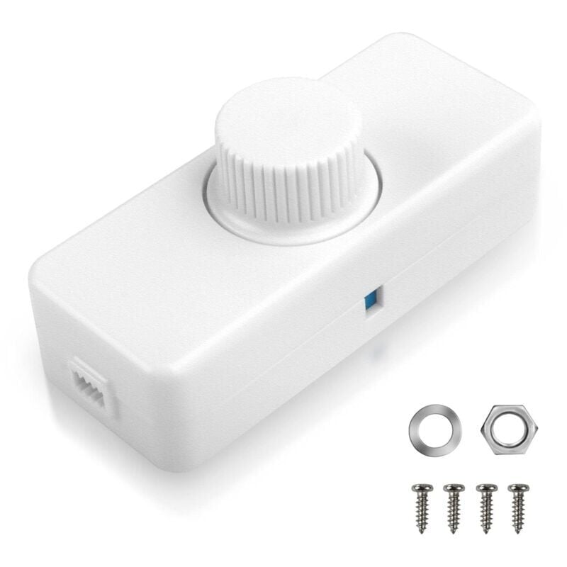 foto del prodotto aiperq interruttore dimmer per luci led da 3 w a 100 w e dimmer rotante da 220 a 240 v con manopola dimmer intelligente per luci led dimmerabili e