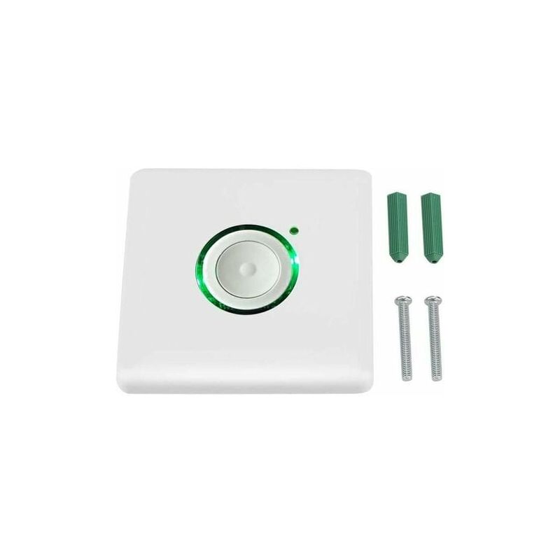 foto del prodotto aiperq interruttore timer da parete, ac110 220v interruttore timer di ritardo a contatto tattile led per esterni 16 livelli impostazioni di