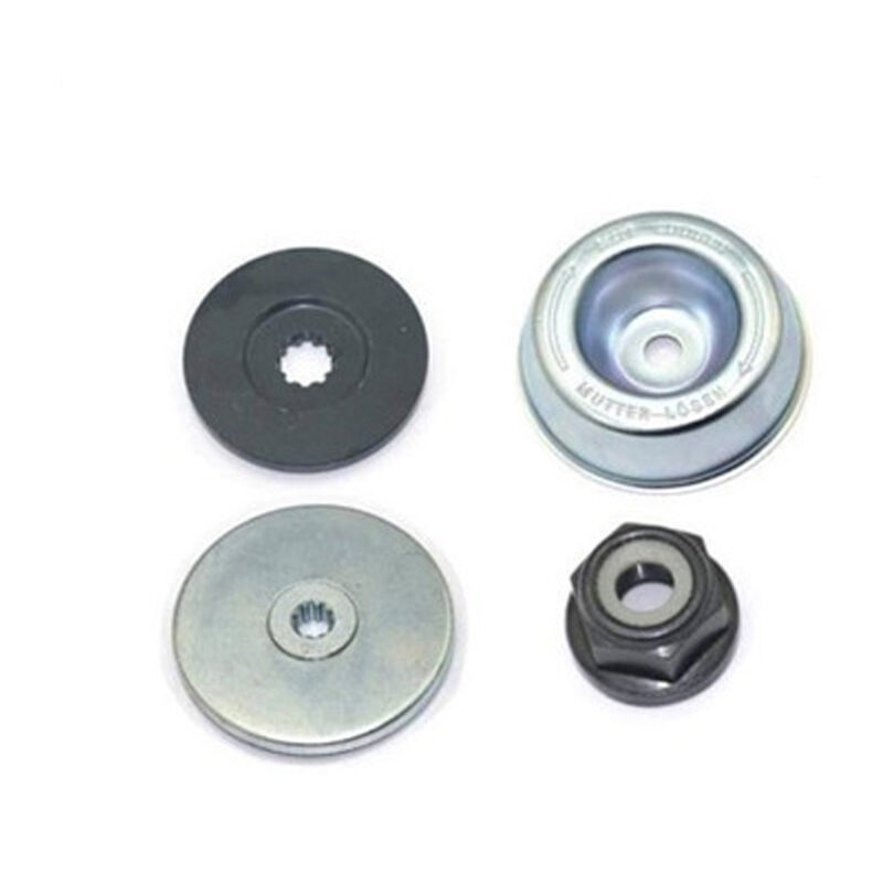 foto del prodotto aiperq kit di fissaggio lama 4 pezzi per stihl fr85 fr130 fr220 fr350 fr410c fr450 fr460tc fr480 fs25 4 fs44 fs55 fs56 fs65 4 fs70 fs72 fs74