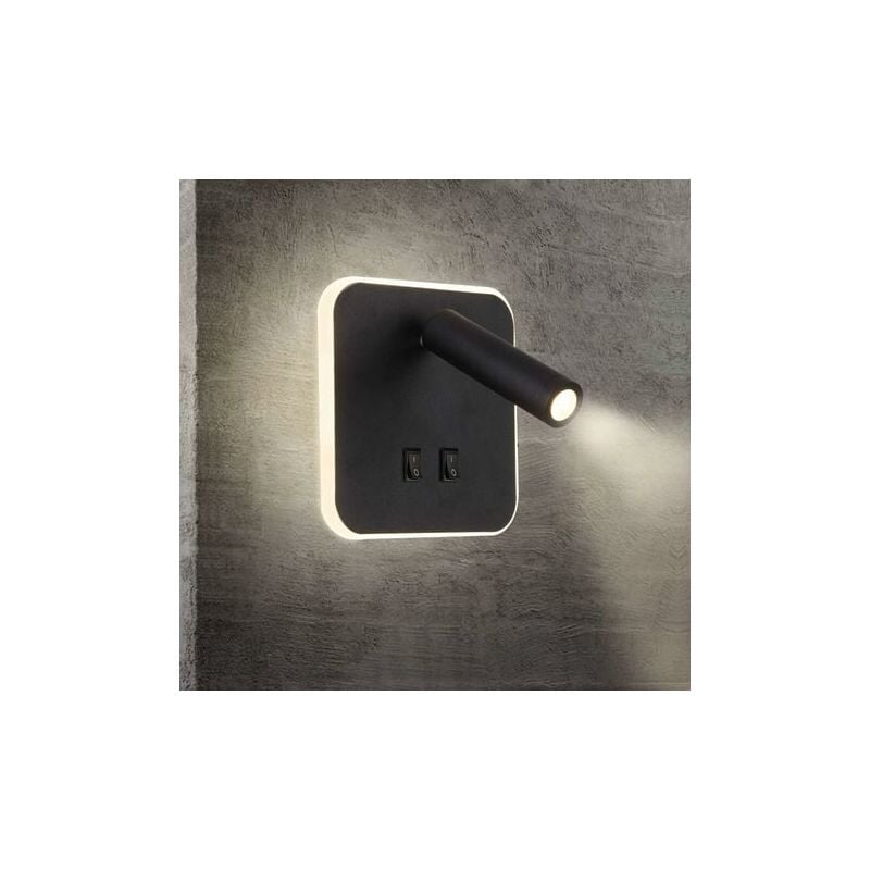 foto del prodotto aiperq led lampada da comodino lampada da parete per interni per hotel lampada da parete per letto lampada da parete per corridoio con interruttore
