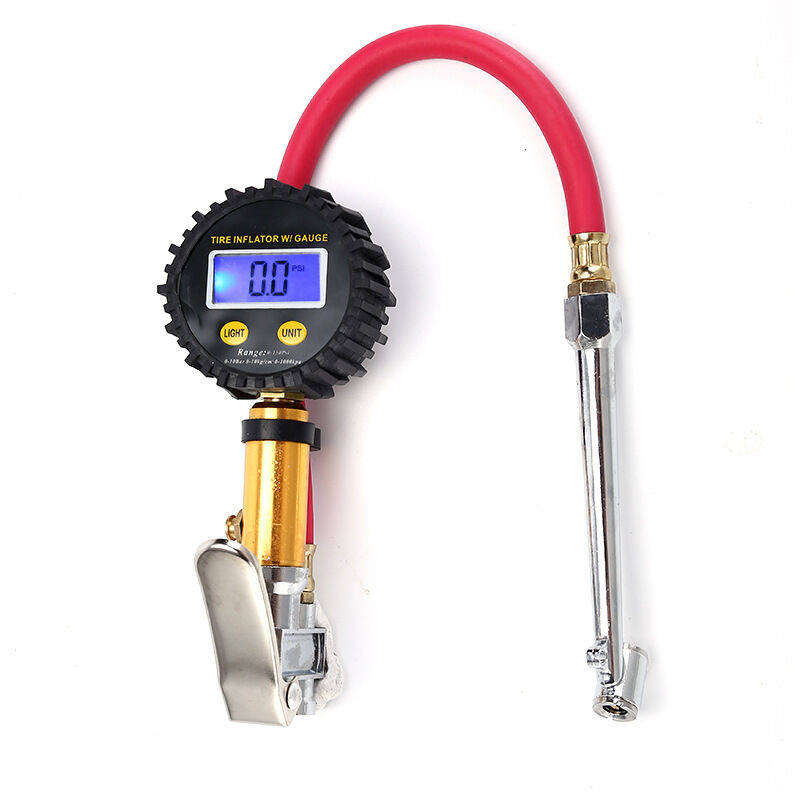 foto del prodotto aiperq misuratore di pressione dell aria per veicoli, tester di pressione dei pneumatici per impieghi gravosi con display digitale e schermo lcd