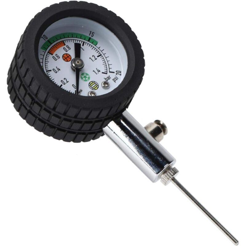foto del prodotto aiperq misuratore di pressione per palline misuratore di pressione per palline per calcio, basket, pallavolo, rugby