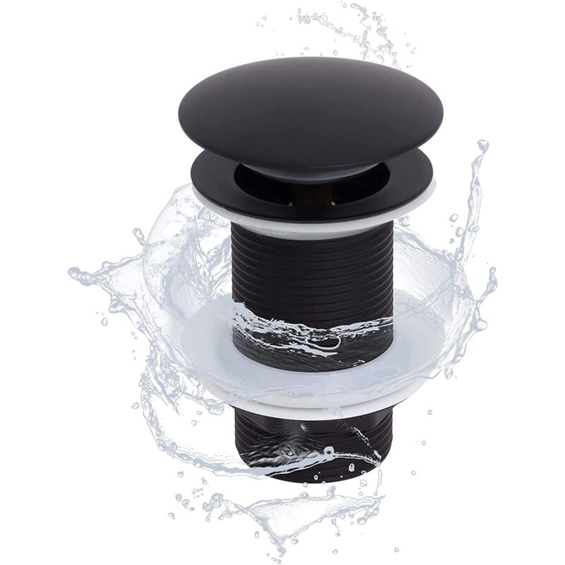foto del prodotto aiperq piletta pop up, piletta pop up senza troppopieno, piletta universale per lavabo, piletta per lavabo, piletta per lavabo