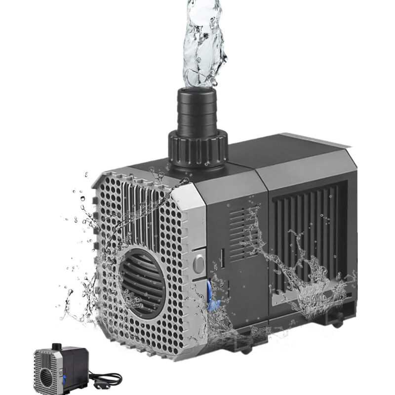 foto del prodotto aiperq pompa per acquario 2000l h 35watt pompe de bassin 230v pompe sommergibili pompe a acqua pompe a fontaine pompa esterna filtro per acquario