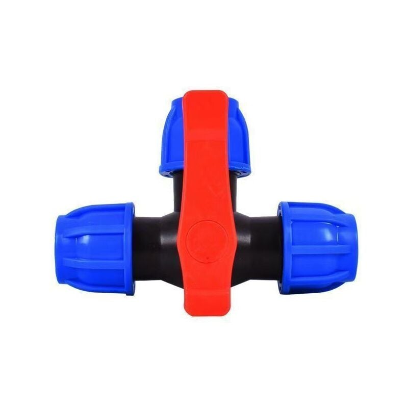foto del prodotto aiperq raccordi per tubi a tre vie con attacco rapido in plastica da 32 mm a 32 mm, adatti per tubi in ppr, pe, pvc e altri, accessori per