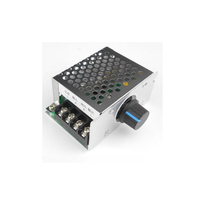 foto del prodotto aiperq regolatore di velocit del motore monofase 220v ac, interruttore di velocit del motore della ventola, dimmer e regolatore di temperatura