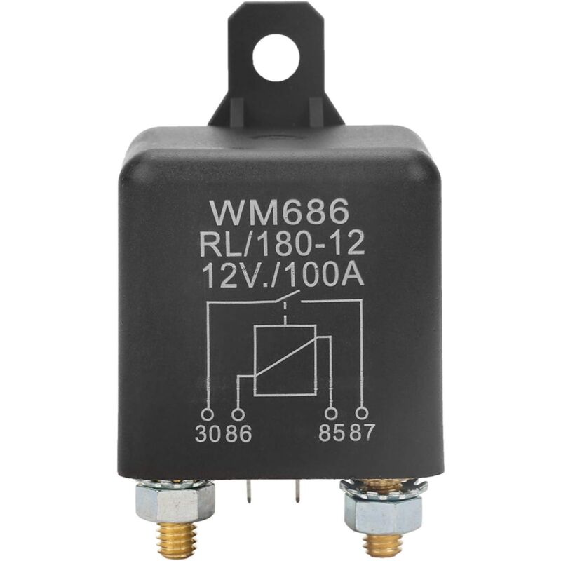 foto del prodotto aiperq relay wm686 100a rel di avviamento per auto per impieghi gravosi normalmente aperto