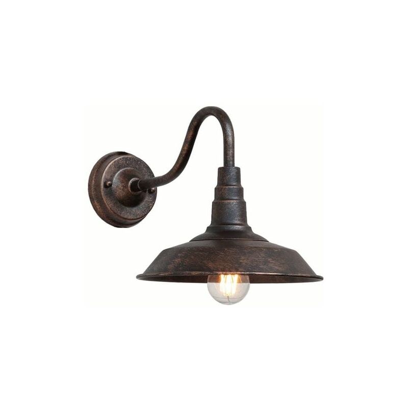 foto del prodotto aiperq retro vintage e27 lampade da parete per interni ed esterni ristorante balcone corridoio bar cafe illuminazione bronzo