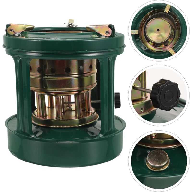foto del prodotto aiperq riscaldatore bacinella di paraffina forniture per barbecue forniture per barbecue bruciatore per interni bruciatore di paraffina bruciatore