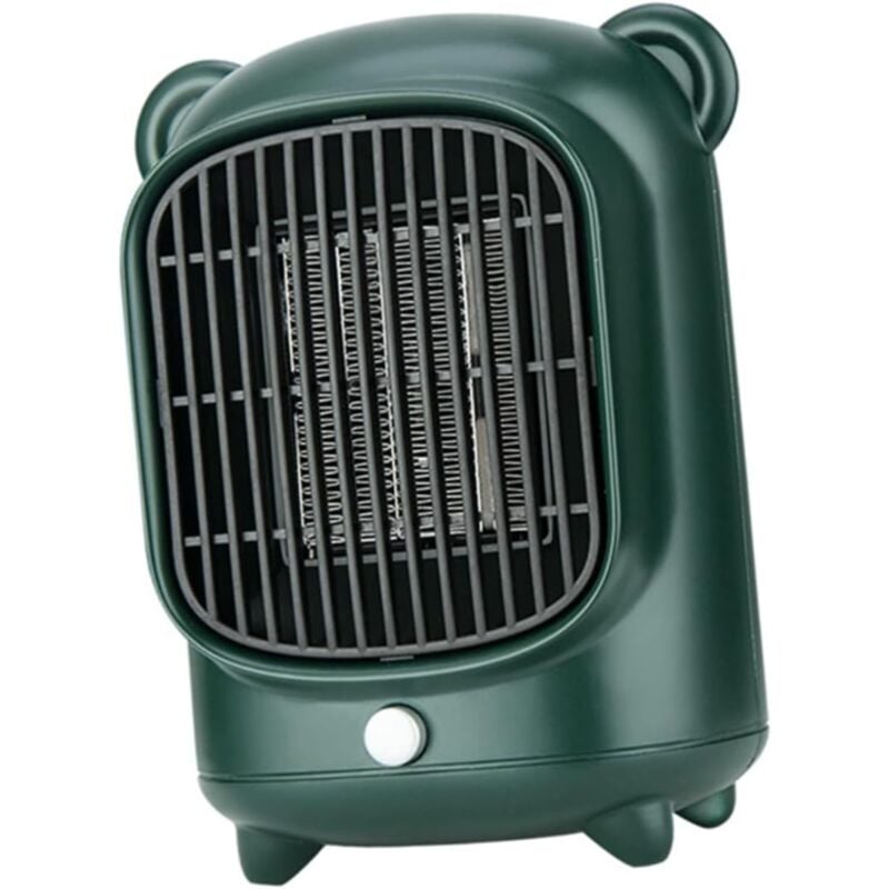 foto del prodotto aiperq riscaldatore elettrico, mini termosifone elettrico da 500 w, 2 modalit , termoventilatore per bagno, protezione da surriscaldamento e