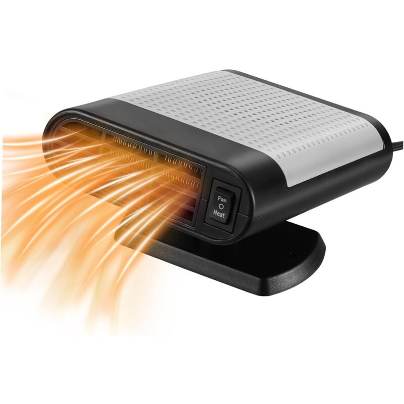 foto del prodotto aiperq riscaldatore per auto 12v riscaldatore elettrico riscaldatore per sbrinamento disappannatore con purificazione dell aria modello 2 in 1