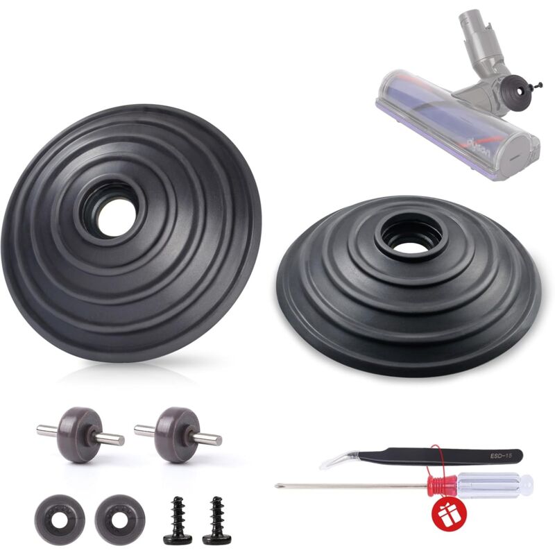 foto del prodotto aiperq ruote di ricambio per aspirapolvere dyson v6 v7 v8 v10 v11 v12 dc58 dc59 dc62 dc74 35w 50w