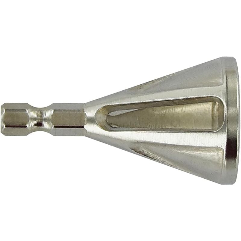 foto del prodotto aiperq sbavatore per barre filettate e tubi metallici o in plastica 7 22 mm gambo esagonale 6,35 mm sistema di cambio rapido