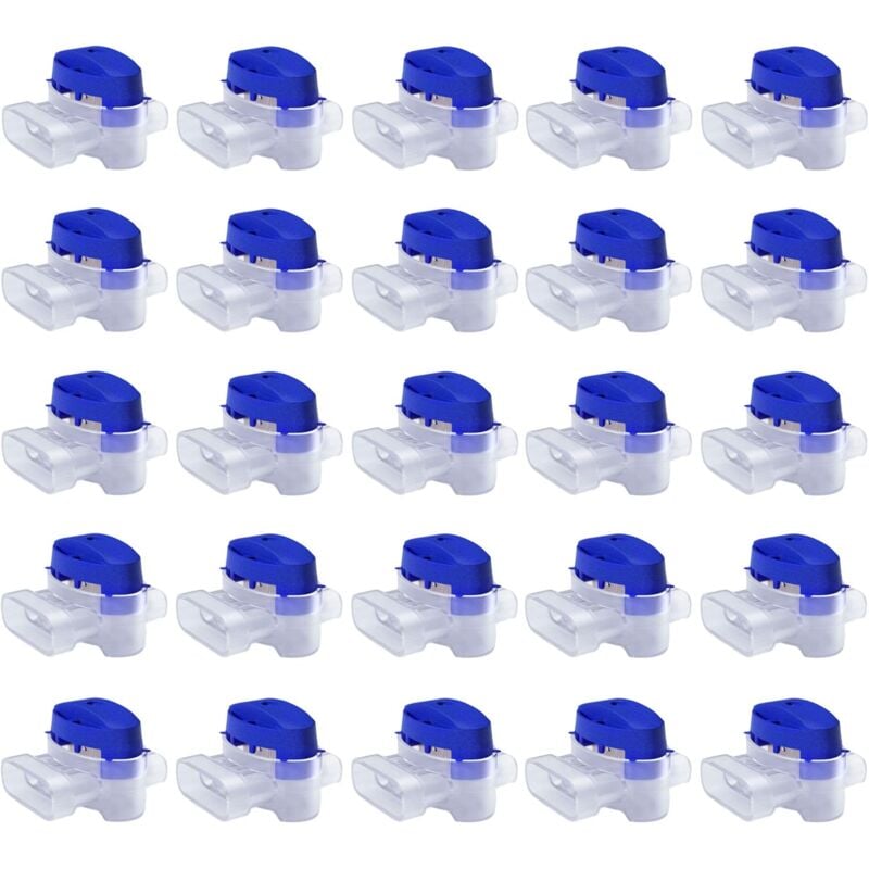 foto del prodotto aiperq set connettori cavi per rasaerba robotizzato 25 connettori riempiti di gel per estendere o riparare cavi elettrici a bassa tensione per