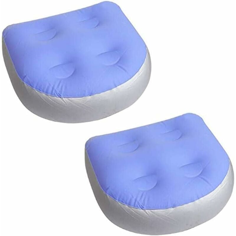 foto del prodotto aiperq set di 2 cuscini gonfiabili per spa e piscine con 4 ventose
