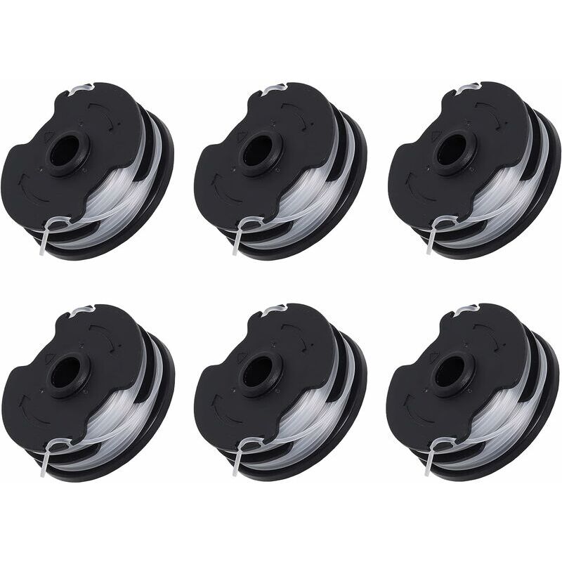 foto del prodotto aiperq set di 6 bobine di ricambio per decespugliatore a batteria parkside prta 20 li c3 ian351753