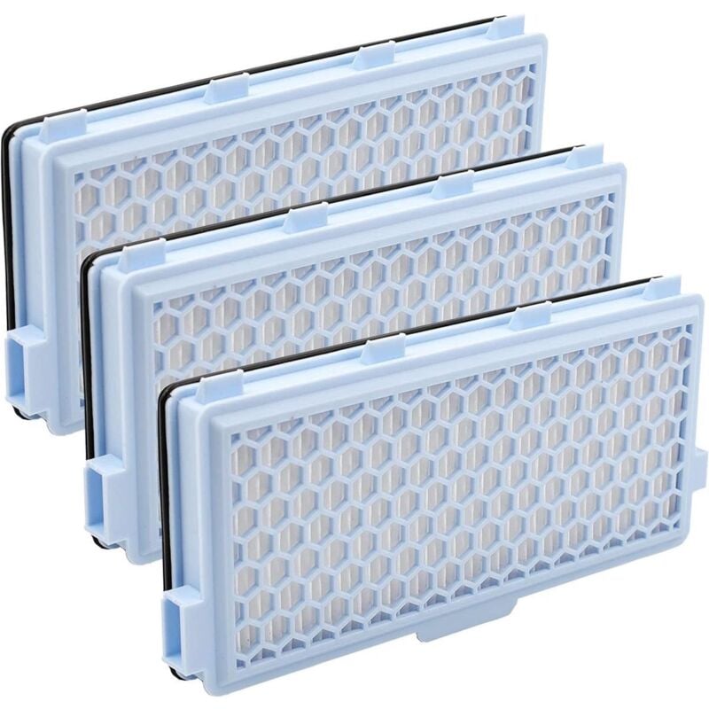 foto del prodotto aiperq set di filtri per aspirapolvere sostituibili da 3 pezzi, adatto per miele classic compact c1 complete c2 c3, set di filtri hepa, parti per