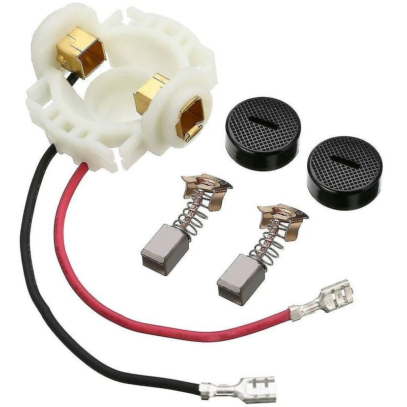 foto del prodotto aiperq set porta spazzole di carbone ymyny per makita 638921 2 cb430 bga450 bga452 dga452 bgd800