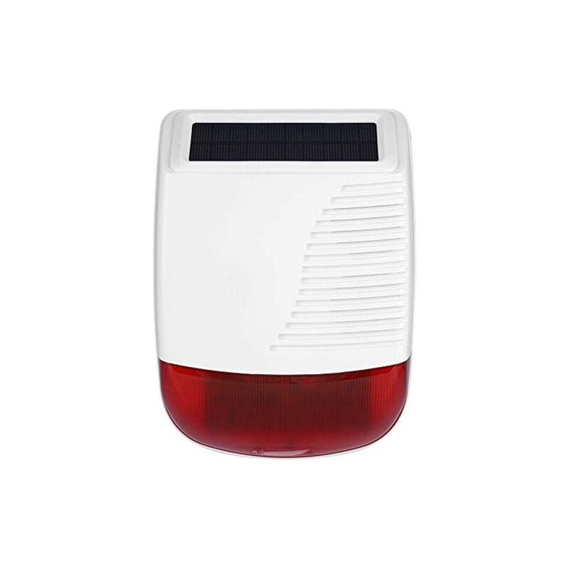 immagine 0 del prodotto aiperq sirena esterna solare wireless funziona con il sistema di allarme