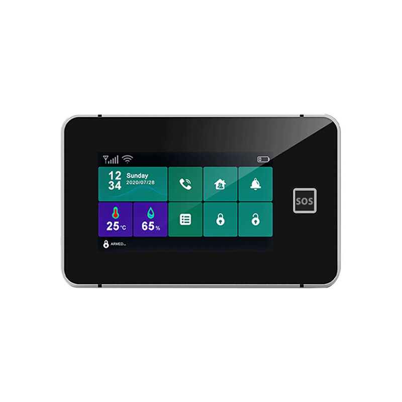 foto del prodotto aiperq sistema di allarme domestico touch screen, allarme antifurto, sicurezza domestica, wifi, app, gsm wireless