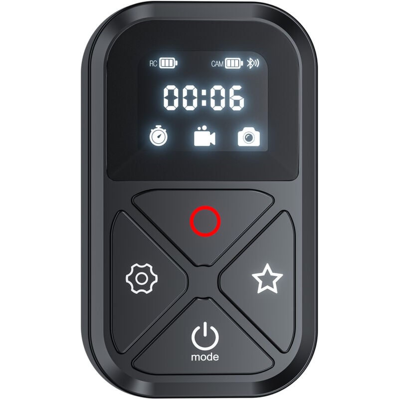foto del prodotto aiperq smart wifi remote control controller per fotocamera impermeabile con schermo lcd per gopro hero 10 9 black remote control per gopro 10 9