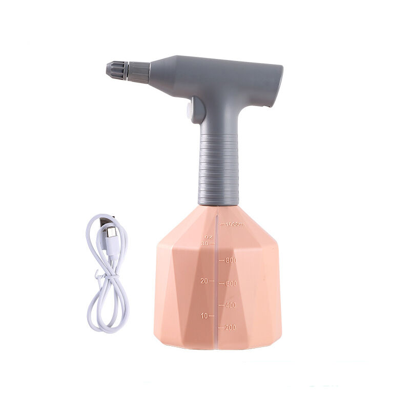 foto del prodotto aiperq spruzzatore elettrico con ugello nebulizzatore, spruzzatore d acqua portatile per prato e giardino rosa 1l 