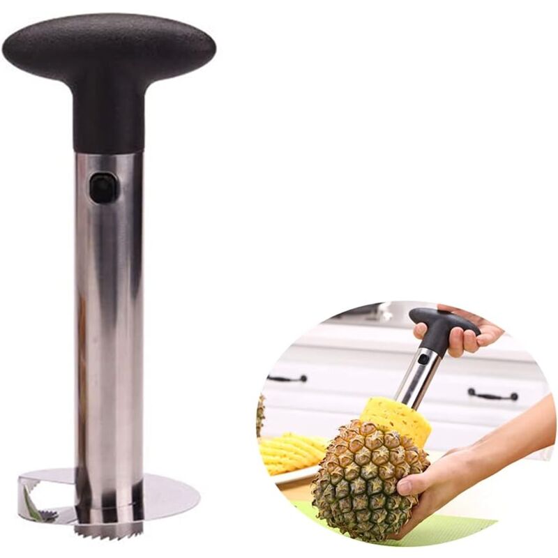 foto del prodotto aiperq taglia ananas, taglia ananas in acciaio inox, affetta ananas, per casa e cucina
