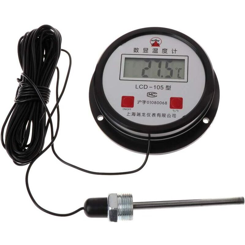 foto del prodotto aiperq termometro digitale industriale per alte temperature con sonda da 10 m