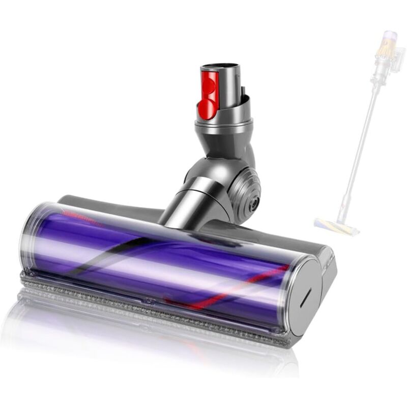 foto del prodotto aiperq testina compatibile con dyson v12 detect slim, testina di pulizia sostitutiva compatibile con dyson v12, adatta per tappeti, pavimenti in