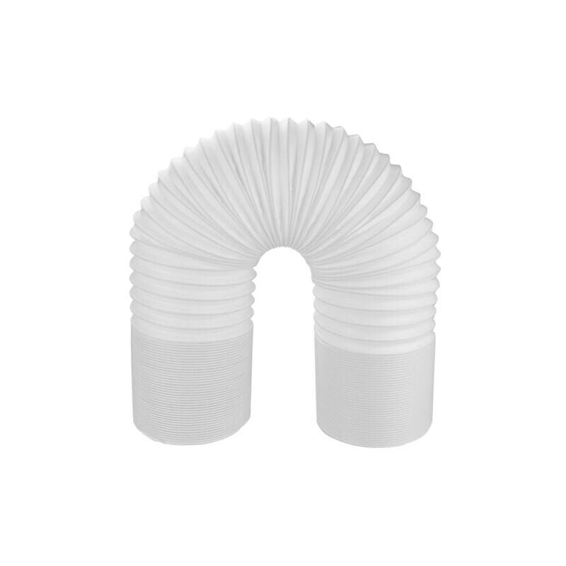 foto del prodotto aiperq tubo flessibile di scarico per condizionatore d aria portatile 130 mm x 0,5 m pp rinforzato, telaio in acciaio, estensibile, rotazione a