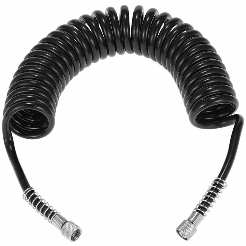foto del prodotto aiperq tubo flessibile per aerografo a molla in pu con raccordi standard da 1 8 , 3m 10 