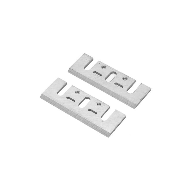 foto del prodotto aiperq, una coppia di lame di ricambio per pialla elettrica hss da 3 1 4 pollici, 82x28x3 mm, per hitachi, ryobi, makita 1900b