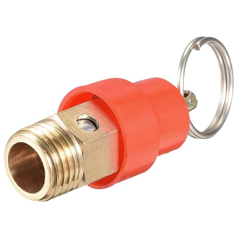 foto del prodotto aiperq valvola di sicurezza per compressore d aria da 1 4 120 psi, valvola di sicurezza per compressore d aria in ottone