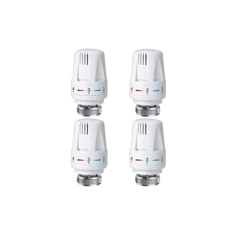 foto del prodotto aiperq valvola termostatica per radiatore 4 pezzi, valvola termostatica per radiatore trv m30 x 1,5, valvola termostatica per radiatore, valvole