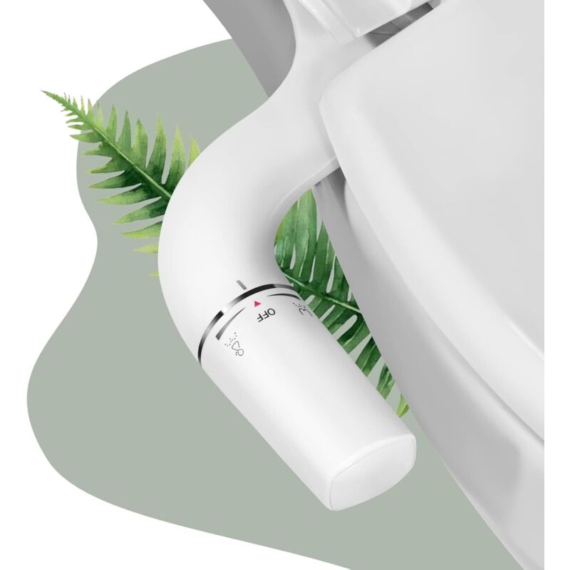 foto del prodotto aiperq wc bidet, wc bidet giapponese, bidet non elettrico, doppio ugello, interfaccia francia, set completo bidet 3 8 dimensioni standard